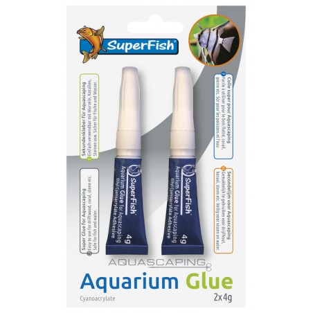 Glue aquascaping