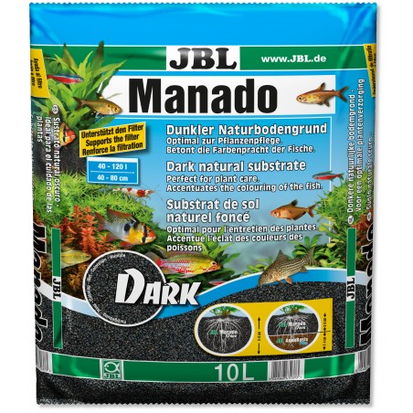 Substrat JBL Manado Dark 10 L
